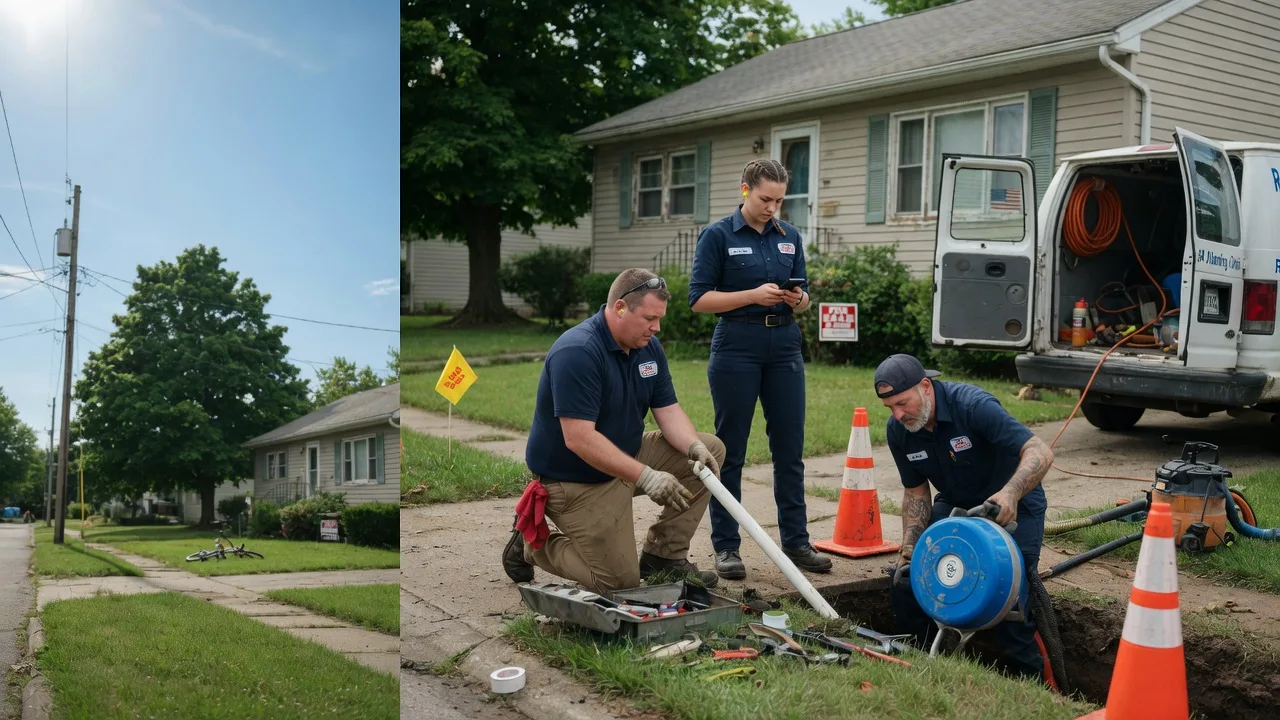 Sewer Line Repair in Wellersburg, PA near me